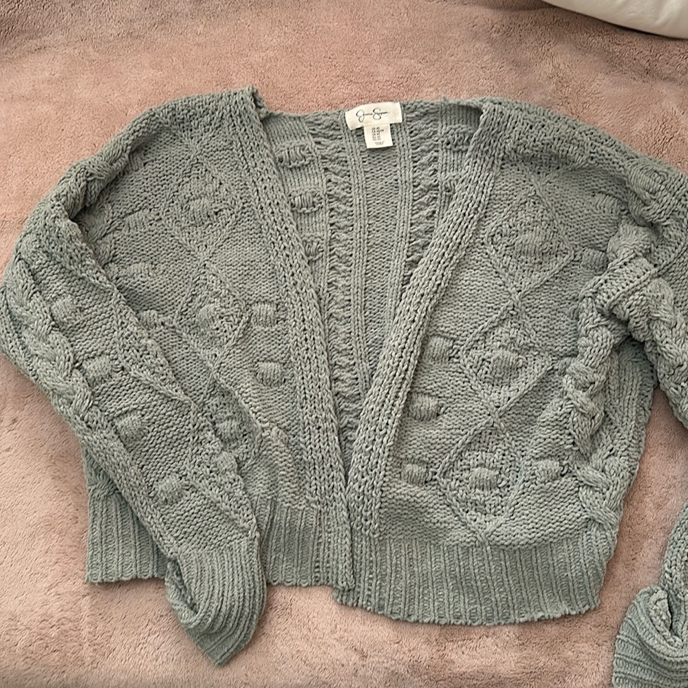 Light Green Cardigan